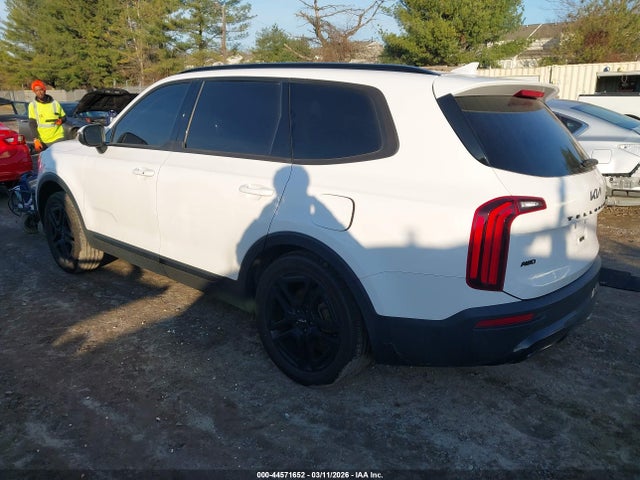2022 Kia Telluride Ex მანქანა იყიდება აუქციონზე, vin: 5XYP3DHC4NG290529, აუქციონის ნომერი: 44571652