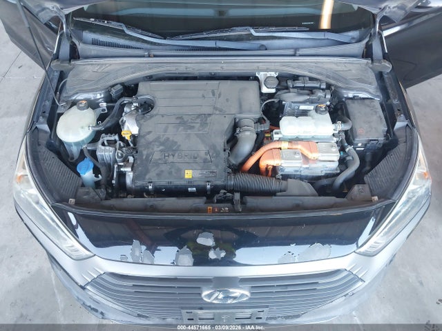 KMHC65LC9KU174607 Hyundai Ioniq Hybrid Blue