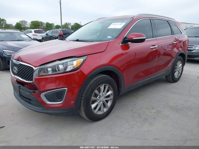 44571707 :رقم المزاد ، 5XYPG4A38GG168225 vin ، 2016 Kia Sorento 2.4l Lx مزاد بيع