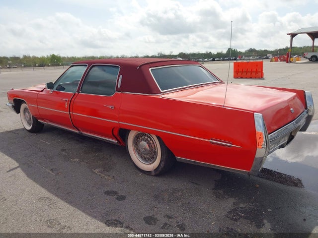 1972 CADILLAC 4 DOOR SEDAN 6B69R2Q184718 Photo 2