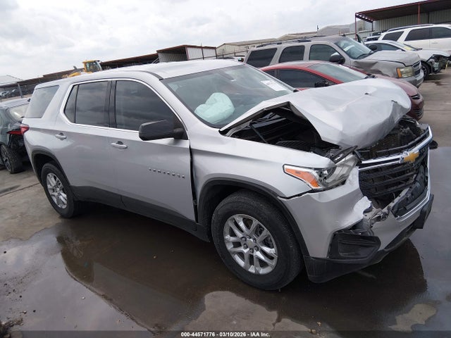 44571776 :رقم المزاد ، 1GNERFKW1MJ143451 vin ، 2021 Chevrolet Traverse Fwd Ls مزاد بيع
