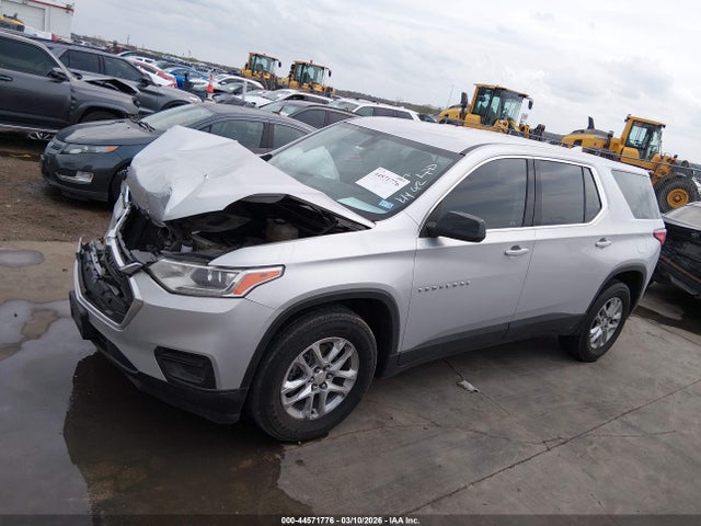 44571776 :رقم المزاد ، 1GNERFKW1MJ143451 vin ، 2021 Chevrolet Traverse Fwd Ls مزاد بيع