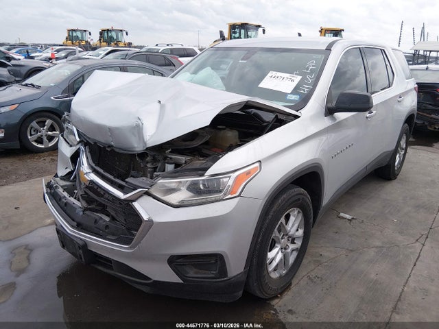 44571776 :رقم المزاد ، 1GNERFKW1MJ143451 vin ، 2021 Chevrolet Traverse Fwd Ls مزاد بيع