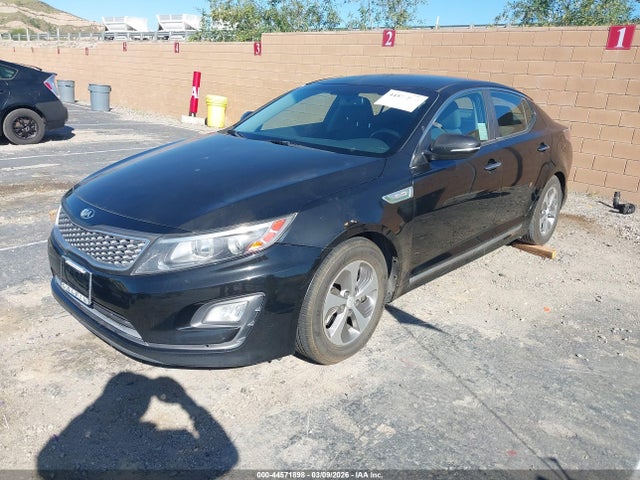 KIA OPTIMA HYBRID 2015 KNAGM4AD9F5081083 Image 2