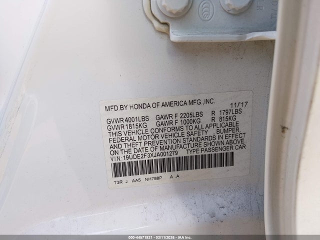 2018 ACURA ILX 19UDE2F3XJA001279 Photo 8
