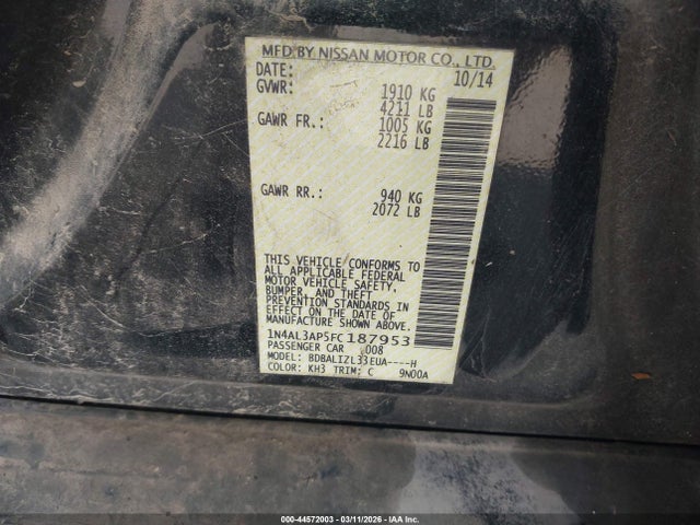 2015 NISSAN ALTIMA 1N4AL3AP5FC187953 Photo 8