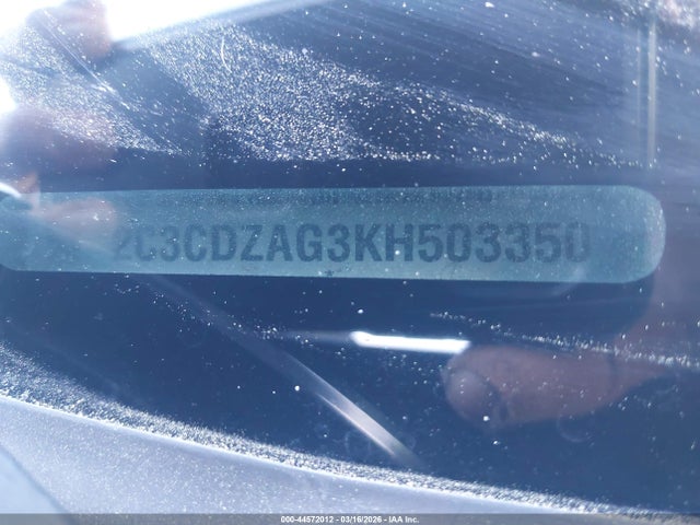 2C3CDZAG3KH503350 Dodge Challenger Sxt