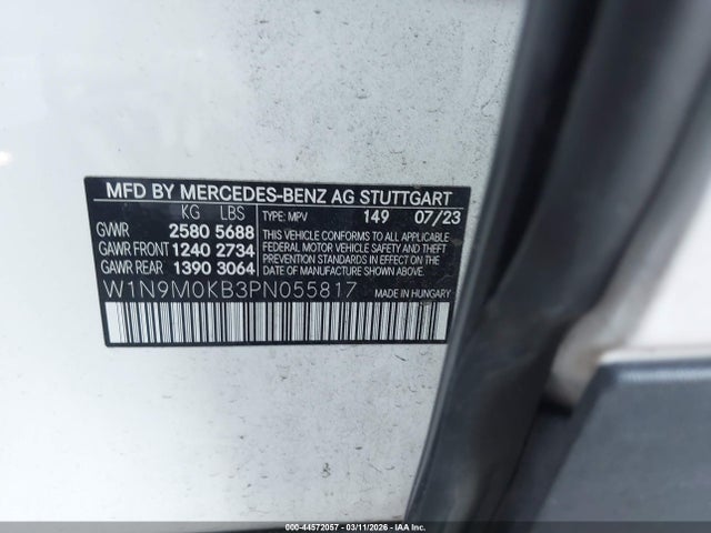 2023 MERCEDES-BENZ EQB 300 SUV W1N9M0KB3PN055817 Photo 8