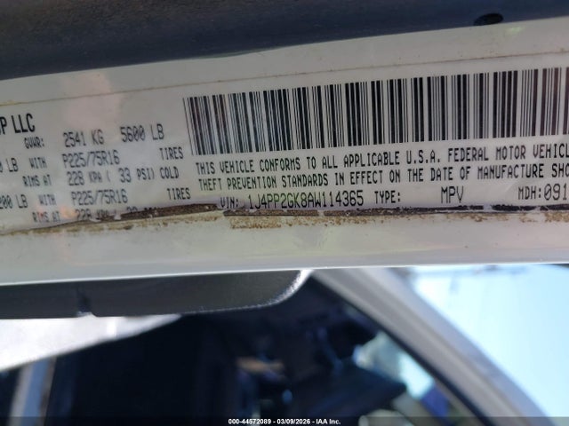 Продаж на аукціоні авто 2010 Jeep Liberty Sport, vin: 1J4PP2GK8AW114365, номер лоту: 44572089