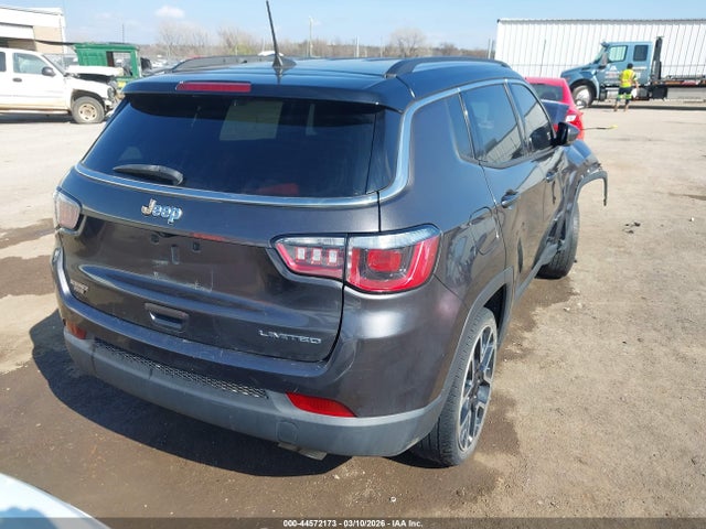 2018 Jeep Compass Limited Fwd მანქანა იყიდება აუქციონზე, vin: 3C4NJCCB0JT368202, აუქციონის ნომერი: 44572173