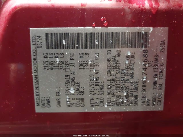 2024 NISSAN ROGUE 5N1BT3CB4RC744688 Photo 8