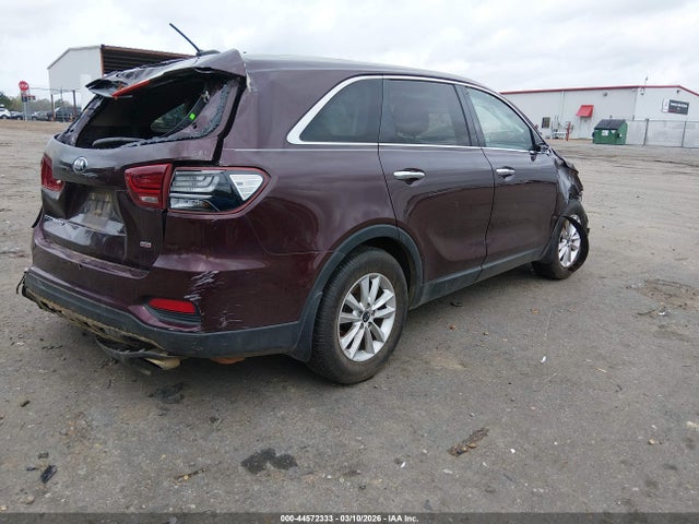 2019 Kia Sorento 2.4l Lx მანქანა იყიდება აუქციონზე, vin: 5XYPG4A31KG448156, აუქციონის ნომერი: 44572333