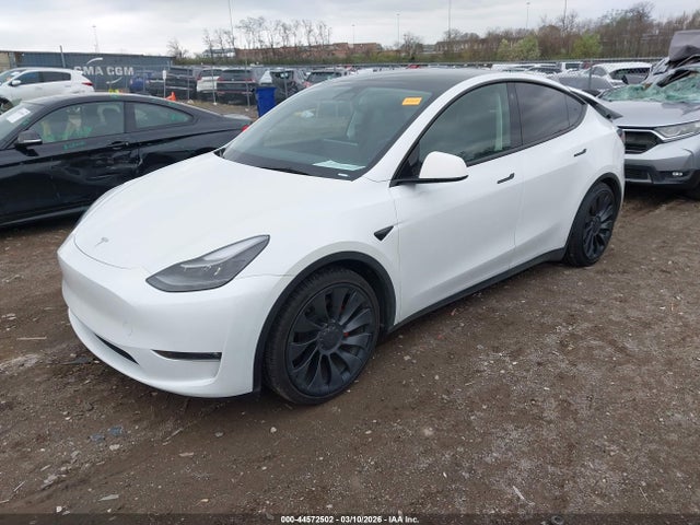 44572502 :رقم المزاد ، 7SAYGDEF0PF758339 vin ، 2023 Tesla Model Y Performance Dual Motor All-wheel Drive مزاد بيع