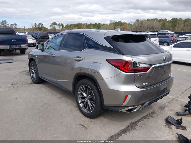 Aukcja sprzedaży 2018 Lexus Rx 350 F Sport, vin: 2T2BZMCA6JC166133, numer aukcji: 44572687