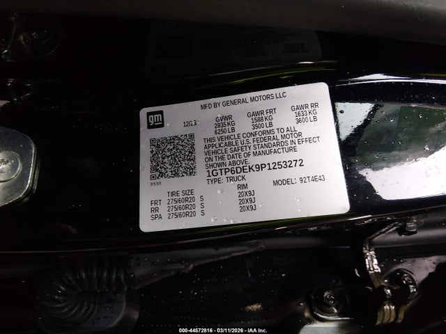 Продаж на аукціоні авто 2023 Gmc Canyon 4wd  Short Box At4, vin: 1GTP6DEK9P1253272, номер лоту: 44572816