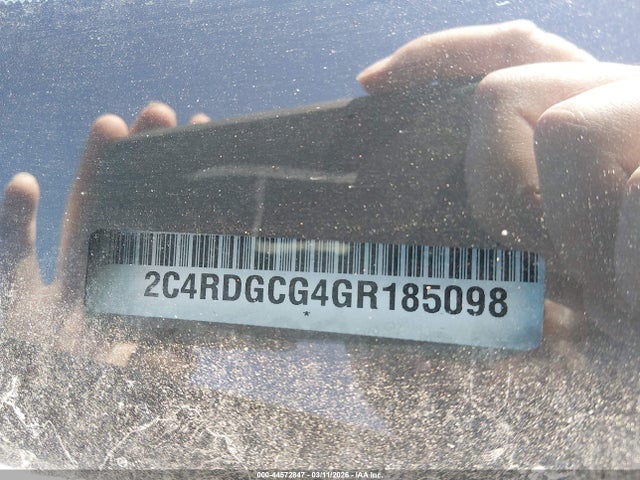 Dodge Grand Caravan Sxt 2016 2C4RDGCG4GR185098 Image 9