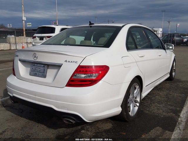 44572858 :رقم المزاد ، WDDGF8AB6DG146904 vin ، 2013 Mercedes-benz C 300 Sport 4matic مزاد بيع