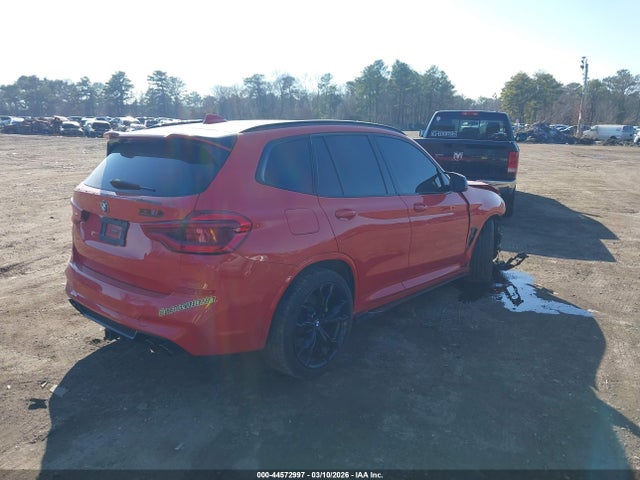 2021 Bmw X3 M მანქანა იყიდება აუქციონზე, vin: 5YMTS0C01M9F38219, აუქციონის ნომერი: 44572997