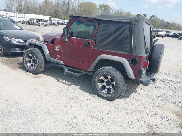 Aukcja sprzedaży 2003 Jeep Wrangler Sport, vin: 1J4FA49S03P337275, numer aukcji: 44573013