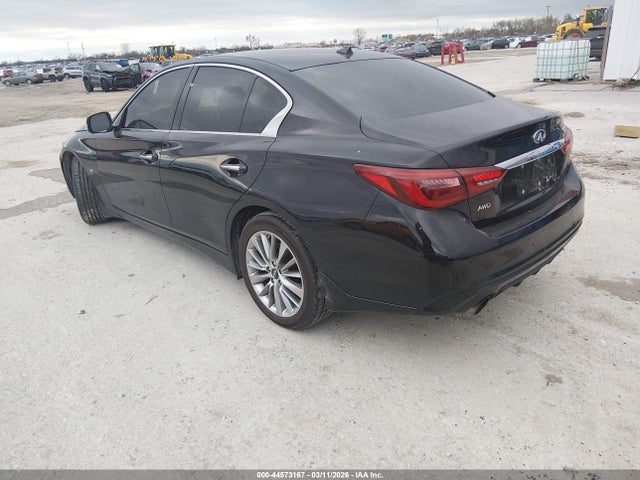 Продажа на аукционе авто 2018 Infiniti Q50 3.0t Luxe, vin: JN1EV7AR0JM610054, номер лота: 44573167