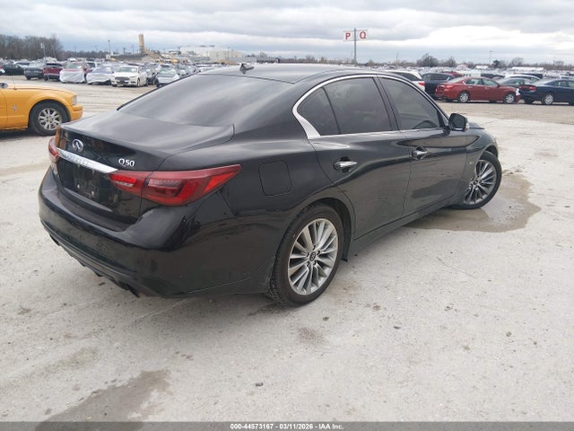 Продажа на аукционе авто 2018 Infiniti Q50 3.0t Luxe, vin: JN1EV7AR0JM610054, номер лота: 44573167