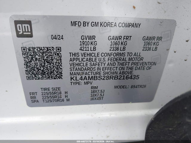 2024 BUICK ENCORE GX KL4AMBS28RB216435 Photo 8