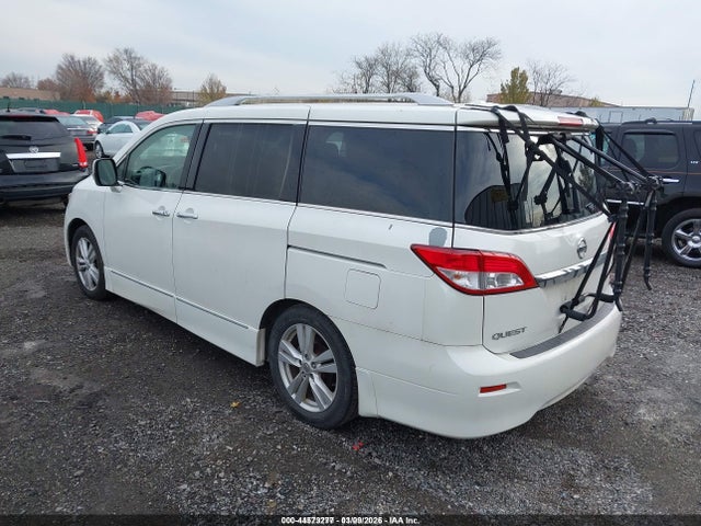 2011 Nissan Quest Le მანქანა იყიდება აუქციონზე, vin: JN8AE2KP3B9011041, აუქციონის ნომერი: 44573277