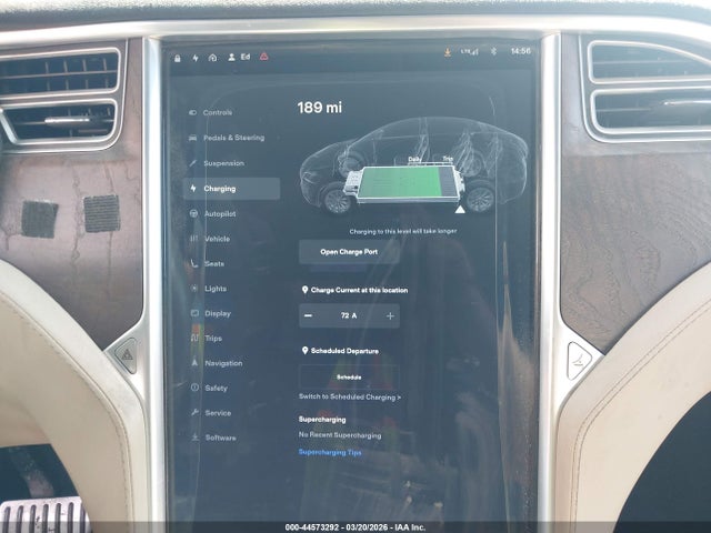 Продаж на аукціоні авто 2016 Tesla Model X 75d/p100d/p90d, vin: 5YJXCBE4XGF006994, номер лоту: 44573292