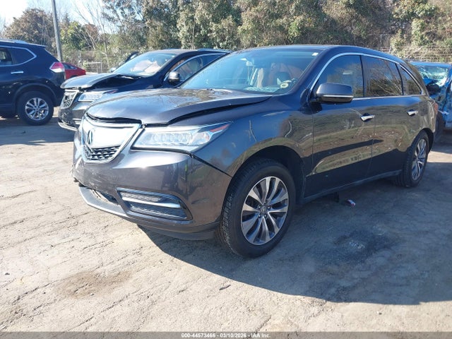 2014 Acura Mdx Technology Package მანქანა იყიდება აუქციონზე, vin: 5FRYD3H41EB019325, აუქციონის ნომერი: 44573466