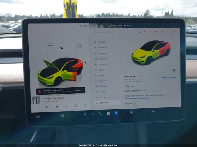 2025 TESLA MODEL Y 7SAYGDEE6SF270321 Photo 6