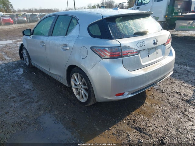 2012 Lexus Ct 200h Premium მანქანა იყიდება აუქციონზე, vin: JTHKD5BH8C2122139, აუქციონის ნომერი: 44573635