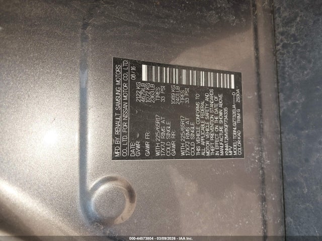 2016 NISSAN ROGUE KNMAT2MV8GP734335 Photo 8