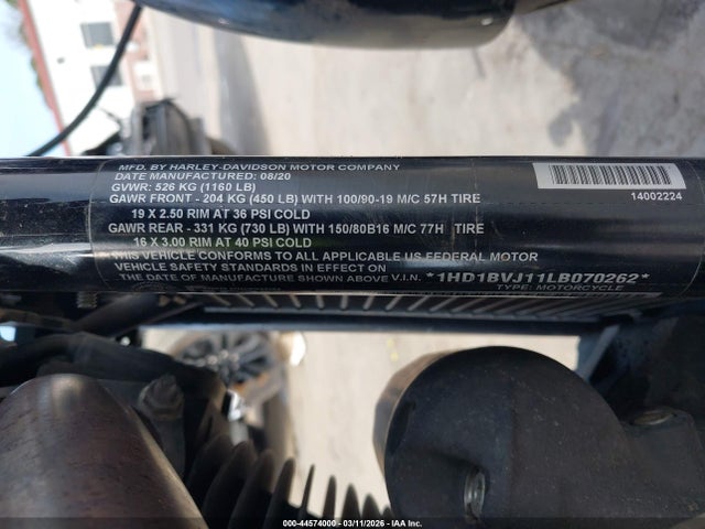 2020 HARLEY-DAVIDSON FXST 1HD1BVJ11LB070262 Photo 9