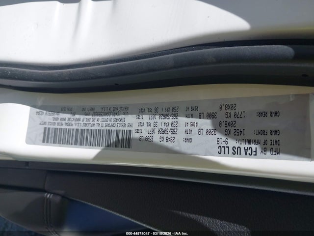 Продажа на аукционе авто 2019 Dodge Durango Gt Plus Awd, vin: 1C4RDJDGXKC559937, номер лота: 44574047