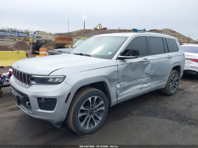 Aukcja sprzedaży 2021 Jeep Grand Cherokee L Overland 4x4, vin: 1C4RJKDGXM8122198, numer aukcji: 44574086