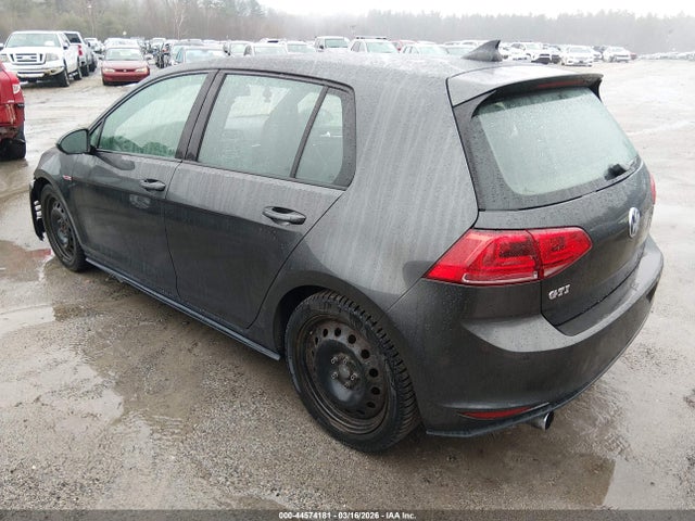 3VW4T7AUXFM067839 Volkswagen Golf Gti 2.0t Autobahn 4-door