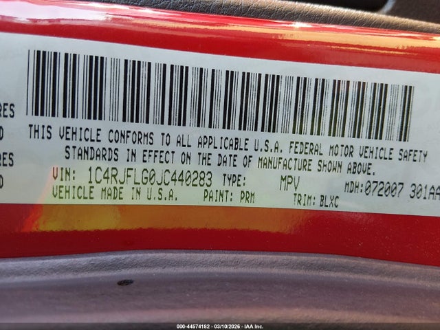 2018 JEEP GRAND CHEROKEE 1C4RJFLG0JC440283 Photo 8