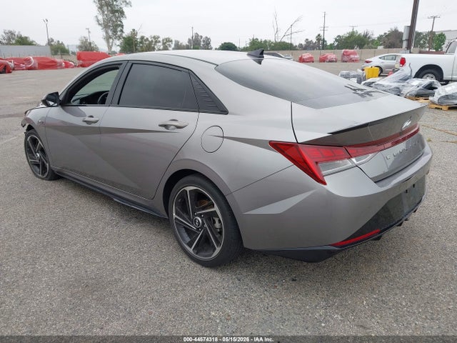 2023 Hyundai Elantra N Line მანქანა იყიდება აუქციონზე, vin: KMHLR4AF1PU415923, აუქციონის ნომერი: 44574318