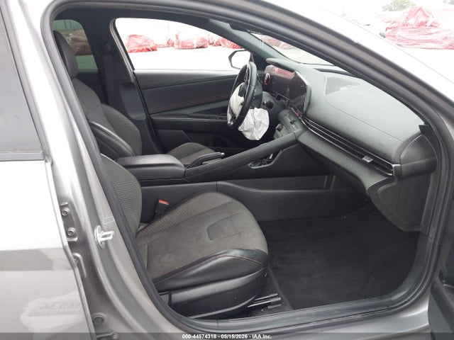 2023 Hyundai Elantra N Line მანქანა იყიდება აუქციონზე, vin: KMHLR4AF1PU415923, აუქციონის ნომერი: 44574318
