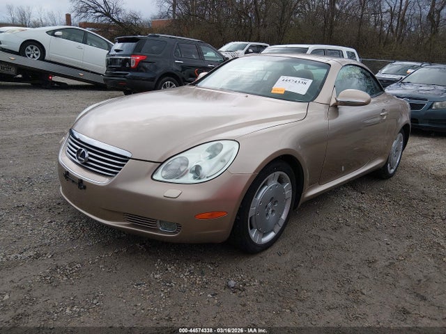 44574338 :رقم المزاد ، JTHFN48Y520028200 vin ، 2002 Lexus Sc 430 مزاد بيع