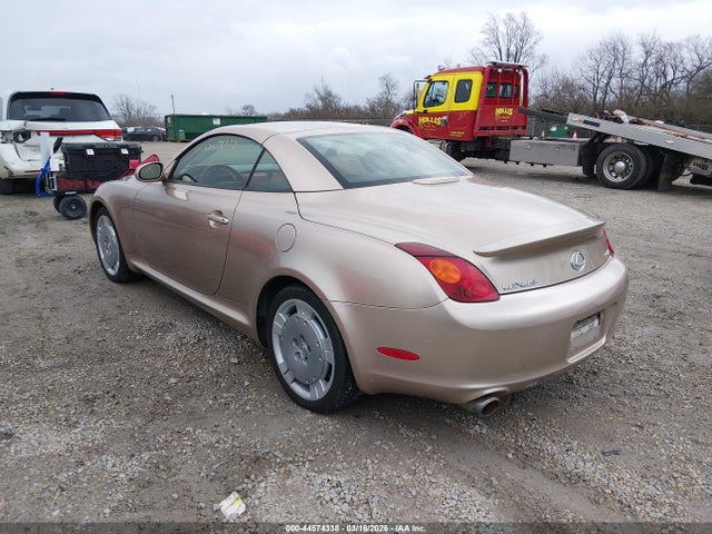 44574338 :رقم المزاد ، JTHFN48Y520028200 vin ، 2002 Lexus Sc 430 مزاد بيع
