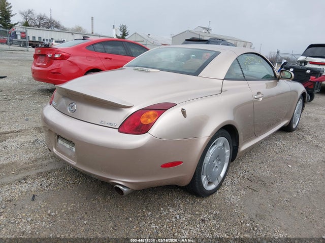 44574338 :رقم المزاد ، JTHFN48Y520028200 vin ، 2002 Lexus Sc 430 مزاد بيع