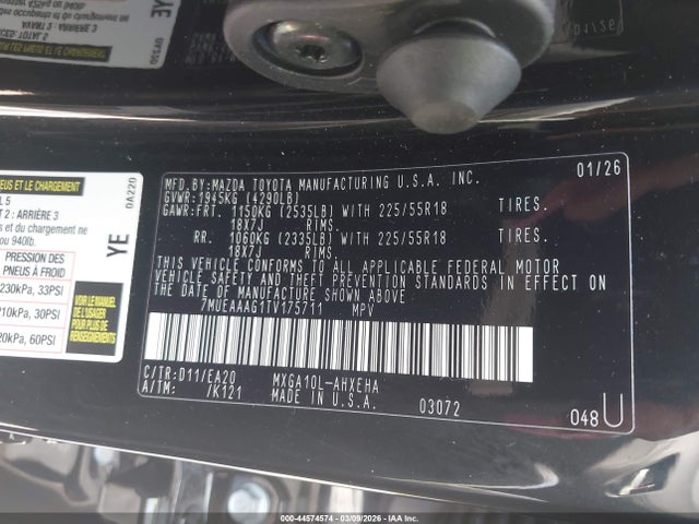 7MUEAAAG1TV175711 Toyota Corolla Cross Xle