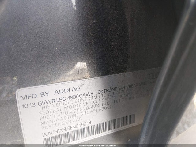 2014 AUDI A4 WAUFFAFL6EN019014 Photo 8