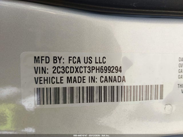 Dodge CHARGER R/T 2023 2C3CDXCT3PH699294 Image 9