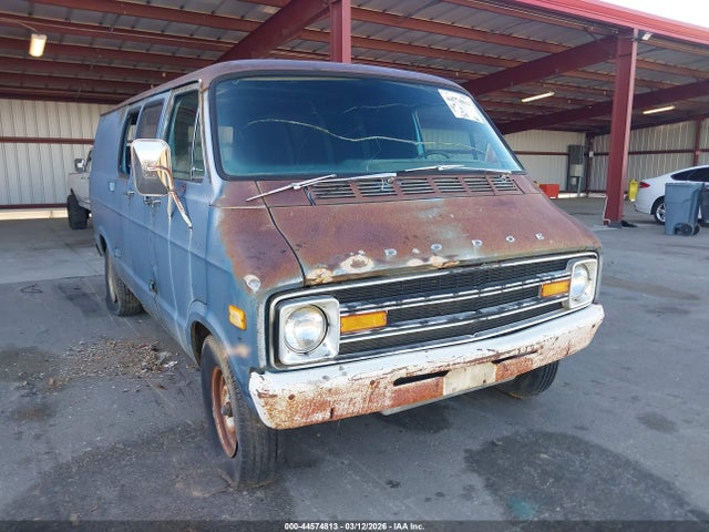 44574813 :رقم المزاد ، B21BF8X127413 vin ، 1978 Dodge Tradesman مزاد بيع