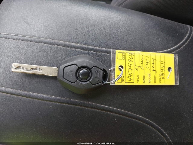 2005 BMW 545I WBANB33585B089611 Photo 10