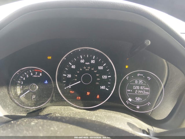 44574925 :رقم المزاد ، 3CZRU6H14NM741438 vin ، 2022 Honda Hr-v Awd Sport مزاد بيع