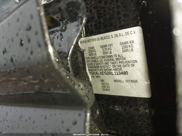 3GKALXEG2RL113480 GMC Terrain Awd Denali