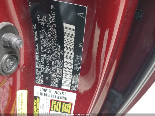 Aukcja sprzedaży 2014 Toyota Sienna Le V6 8 Passenger, vin: 5TDKK3DC0ES435503, numer aukcji: 44574984